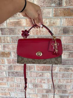 Coach Tilly Satchel 23 In Signature Canvas