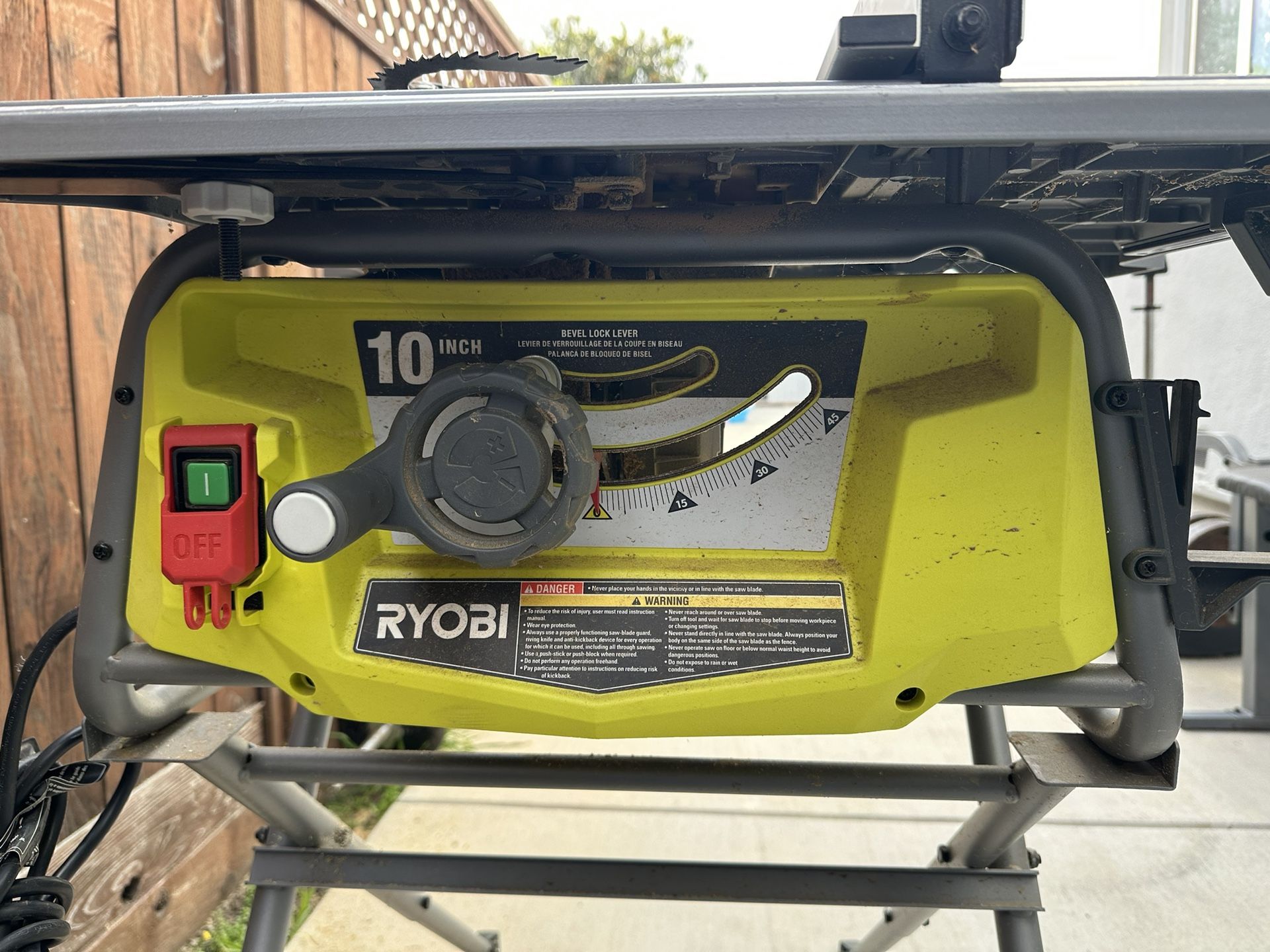Jobsite Table Saw