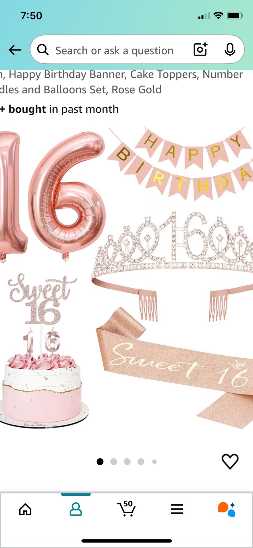 Sweet 16 Birthday Decorations