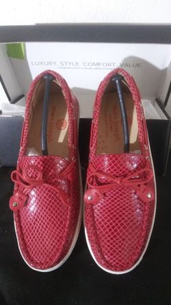 Marc Joseph shoes red snake size 13 kids
