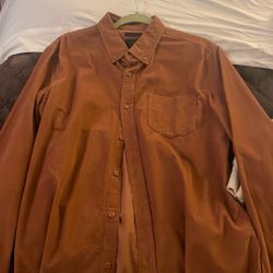 14th Union Trim Fit, Size L, Rust Colored 