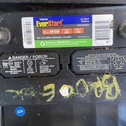 Everstart 12V Battery 