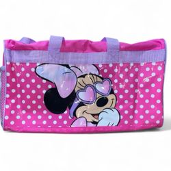 Disney Minnie Mouse Duffle Bag with PVC Printed Panel 17 in (2024)