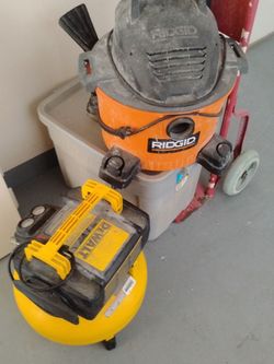 Compressor and shop vac