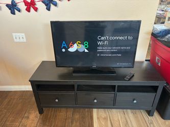 Ikea Tv stand and tv
