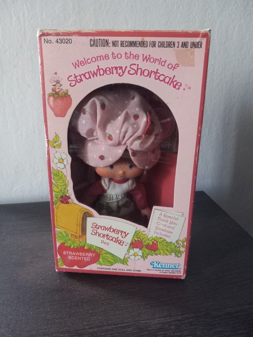 Vintage 1980 Kenner Strawberry Shortcake Doll No.43020 NIB
