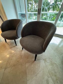 2 Grey Sofas