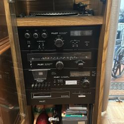 Vintage Pilot HiFi Tower Stereo Amplifier 