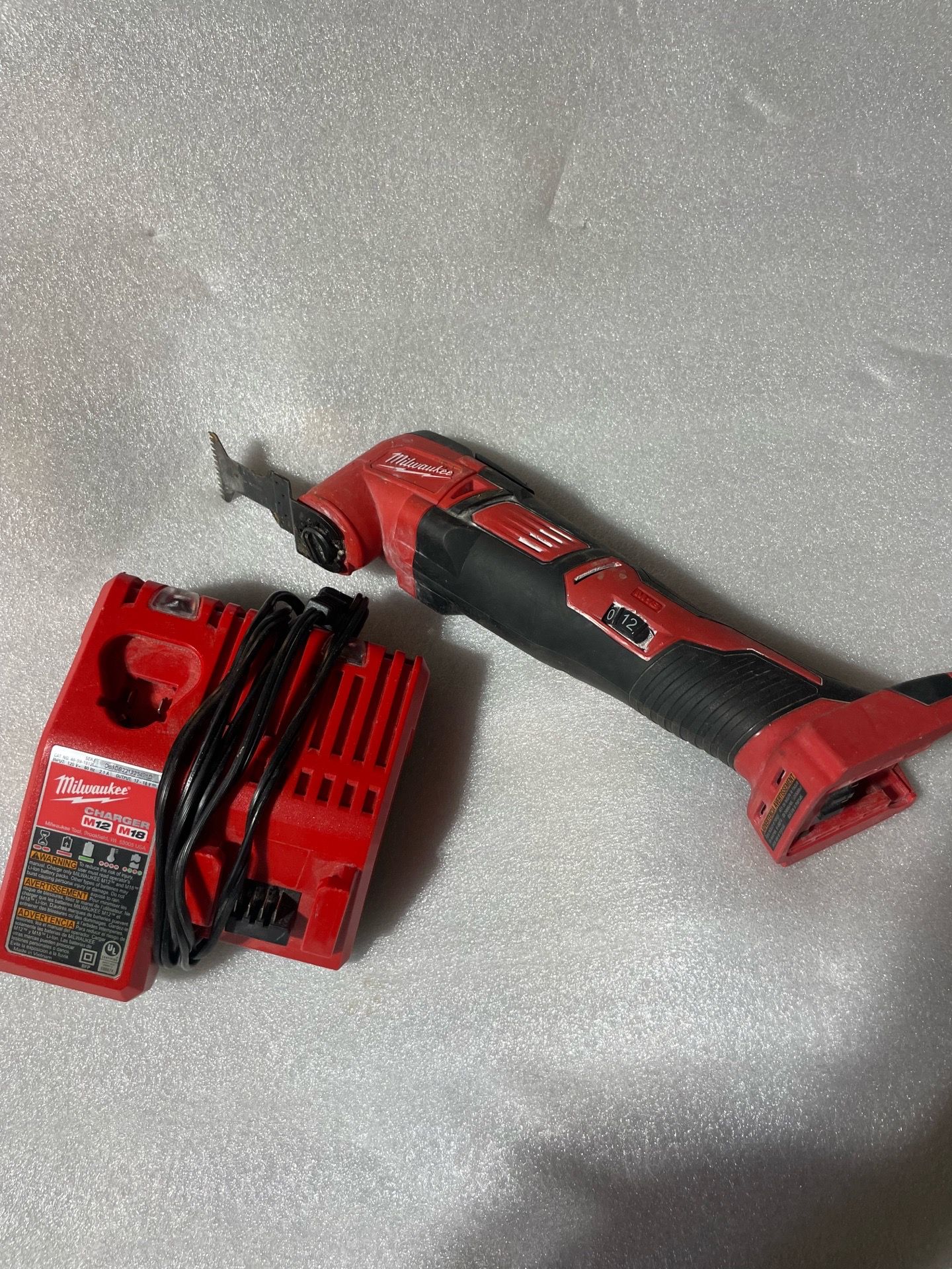 Milwaukee tool and charger