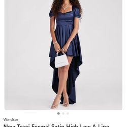 New small satin dress