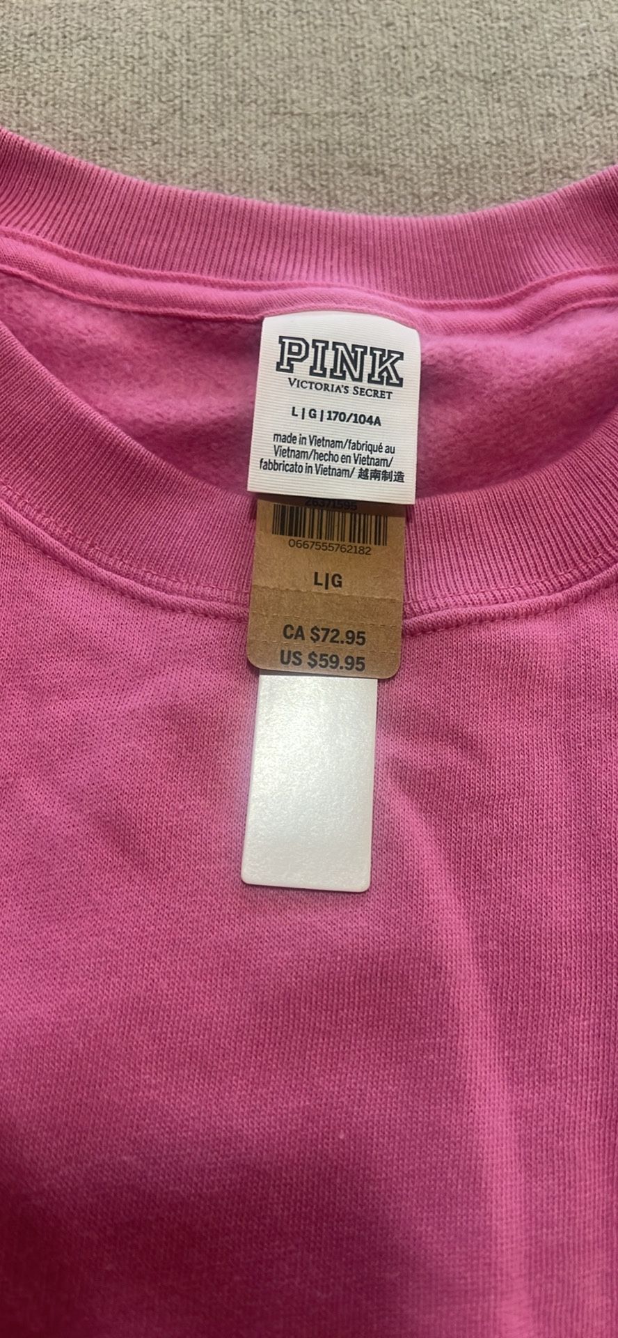 Victoria secret sweater PINK