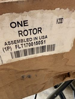Fleetrite FLT1700150S1 15" ABS Brake Rotor International F650 F750 Freightliner