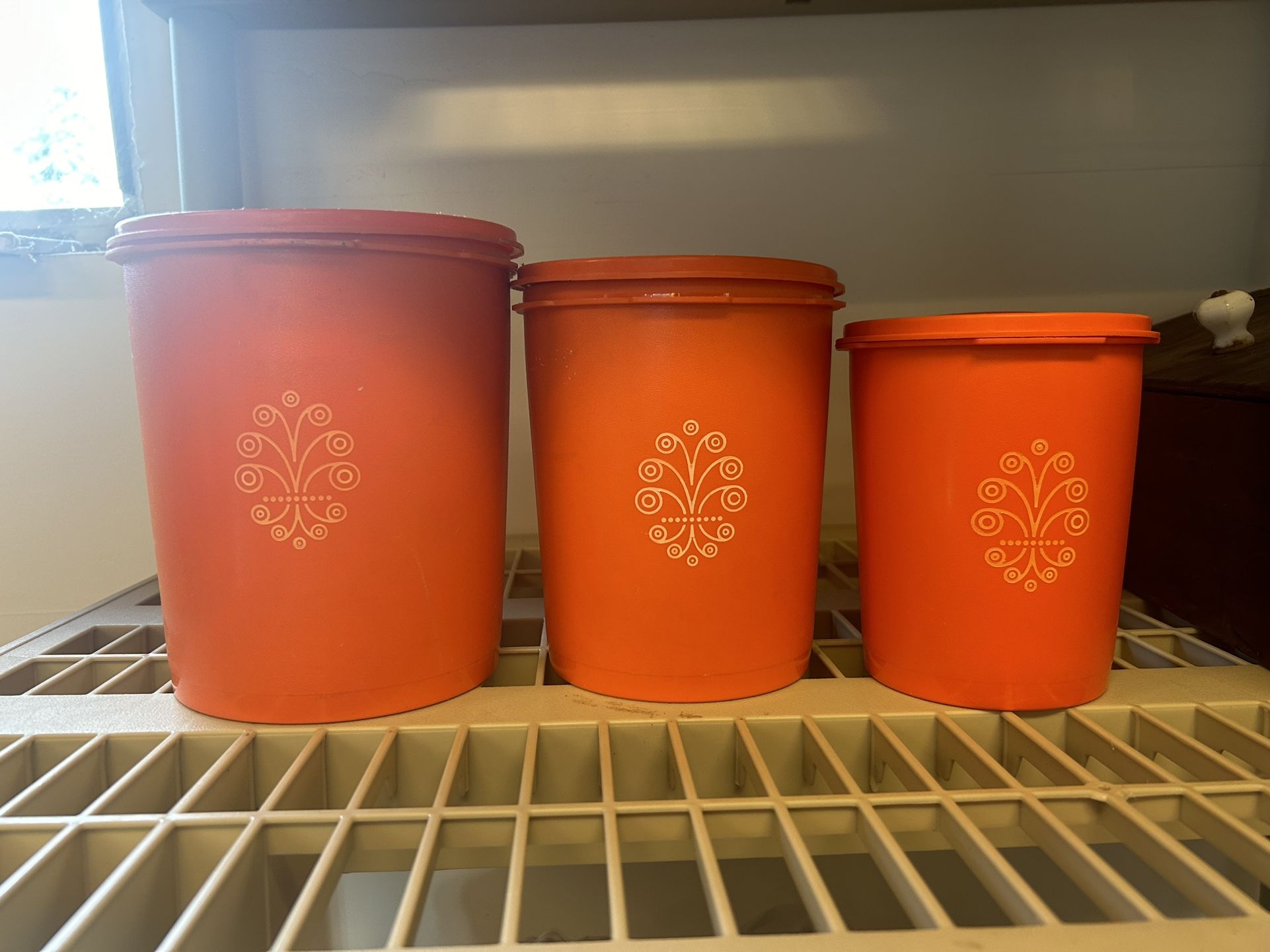 Vintage Tupperware Canister Set
