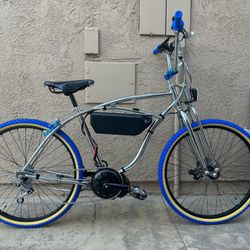 Brand New Deadstock Electric Bike 1000w Bafang Mid Drive E-bike Chrome - $1,500 (OC)