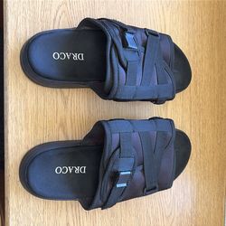 Black Draco slides size 11-12