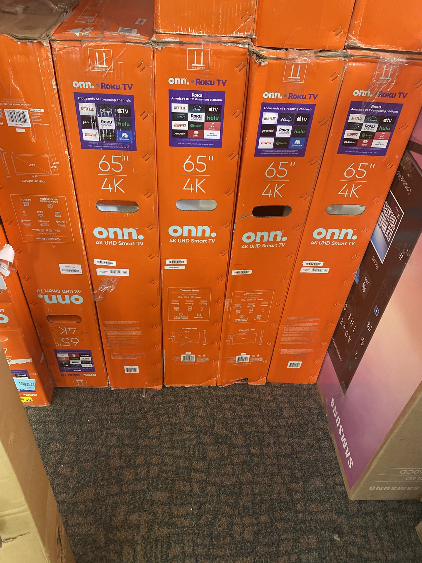 65’ Inch Roku 4k Smart Tv …$250.00!!!