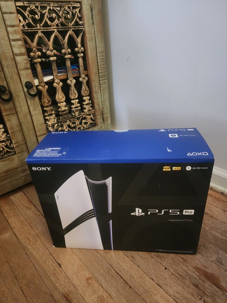 PlayStation 5 Pro – Brand New, Sealed (Unopened)