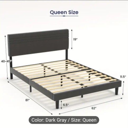 Queen DARK Grey