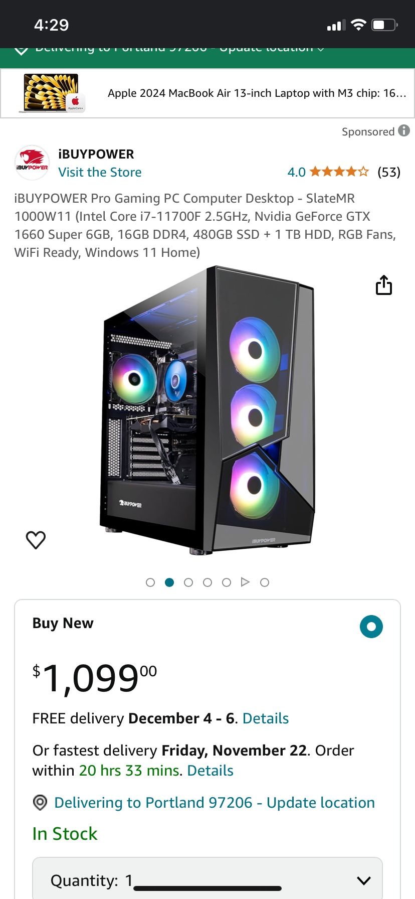 Gaming Pc + Full Setup