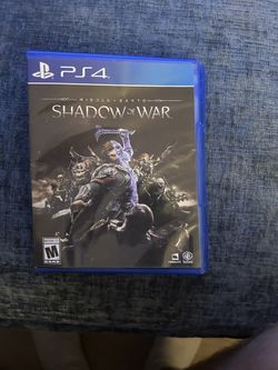 Middle Earth Shadow Of War PS4
