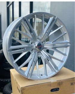 24” zl1 silver machine rims tires we offer payment option
