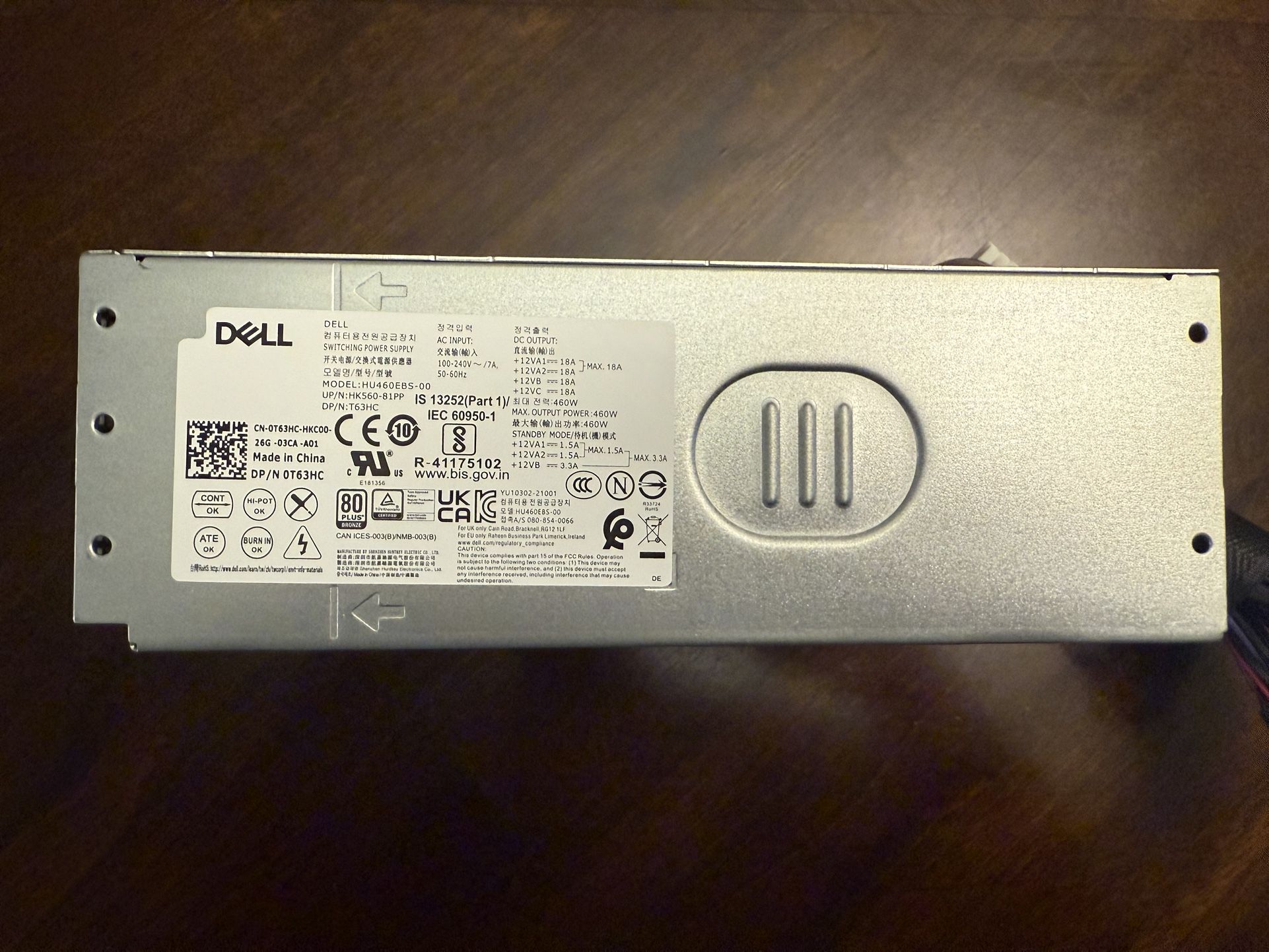 OEM Dell 460W Power Supply