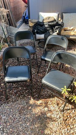 Folding chairs