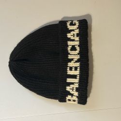 Balenciaga Logo Beanie
