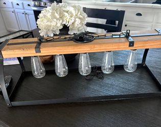 Battery Powered Chandelier with Remote