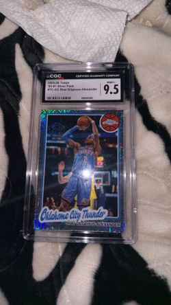 2025-26 Topps ā80-81 Silver Pack #TC-SG Shai Gilgeous-Alexander CGC Mint+ 9.5