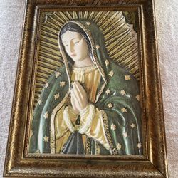 Picture Frame Of Virgin Mary