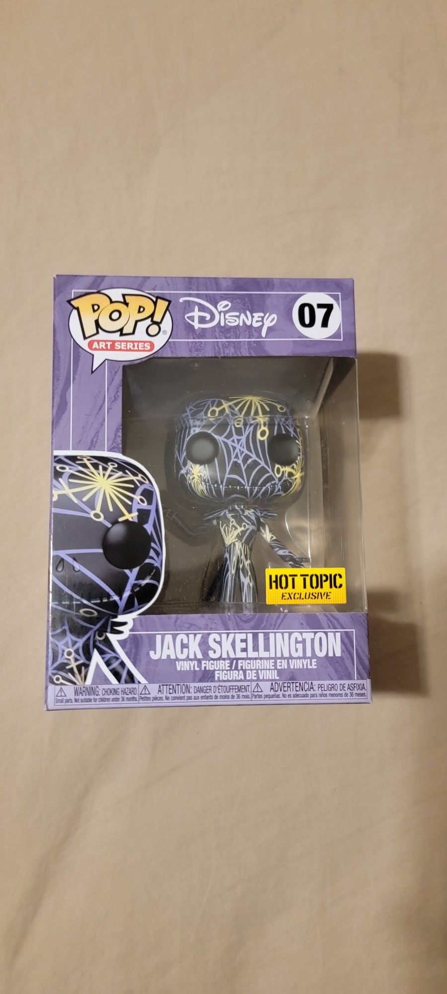 Disney Nightmare Before Christmas Jack Skellington Artist's