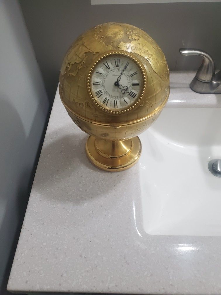 Clock and Jewelry Box