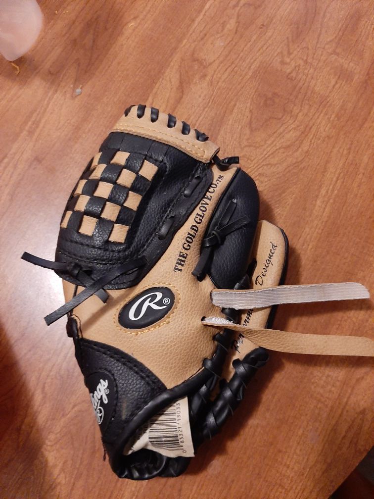 Rawlings tee ball baseball glove