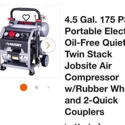 Husky 175psi Air Compressor