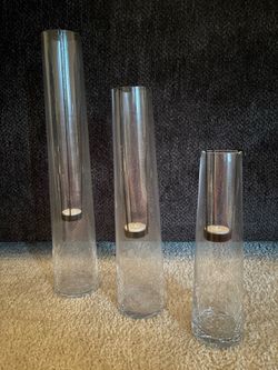 TALL CANDLE HOLDERS
