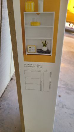 3 shelf bookshelf from target brand new in box