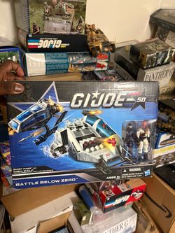G.I. Joe 50th Anniversary Battle Below Zero Set – Ghost Hawk & Cobra W.O.L.F.