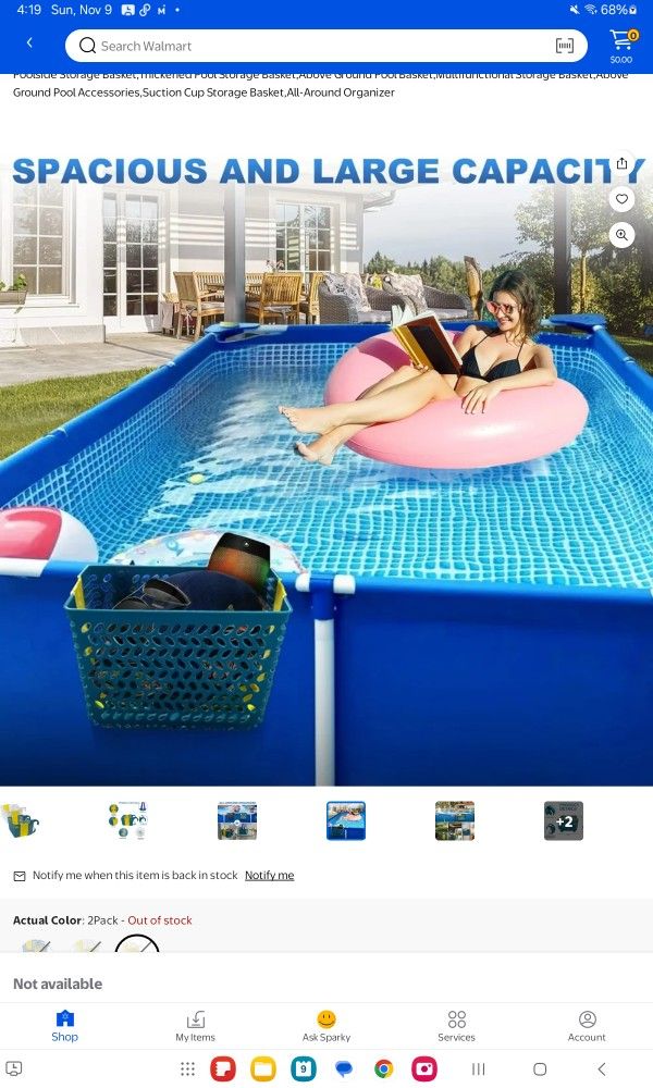 Multifunctional Hanging Poolside Storage Basket (42)