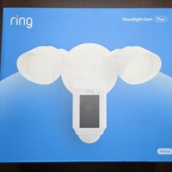 Ring Floodlight Cam Wired Plus — White
