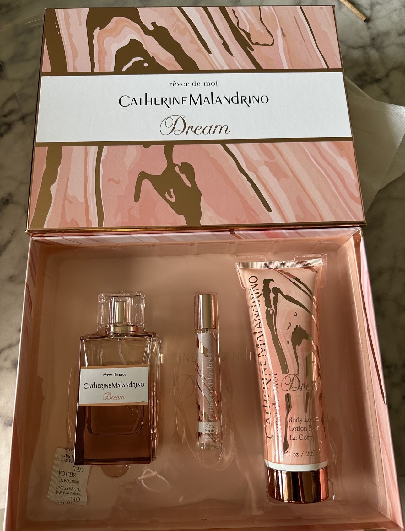 Catherine Malandrino Dream Eau de Parfum Gift Set, 3 piece.