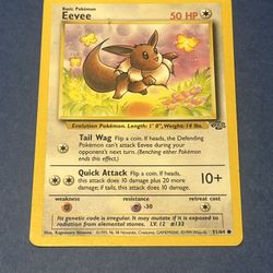 Pokémon Eevee Jungle 1st Edition (51/64) NM