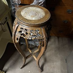 Chinese hand-carved table