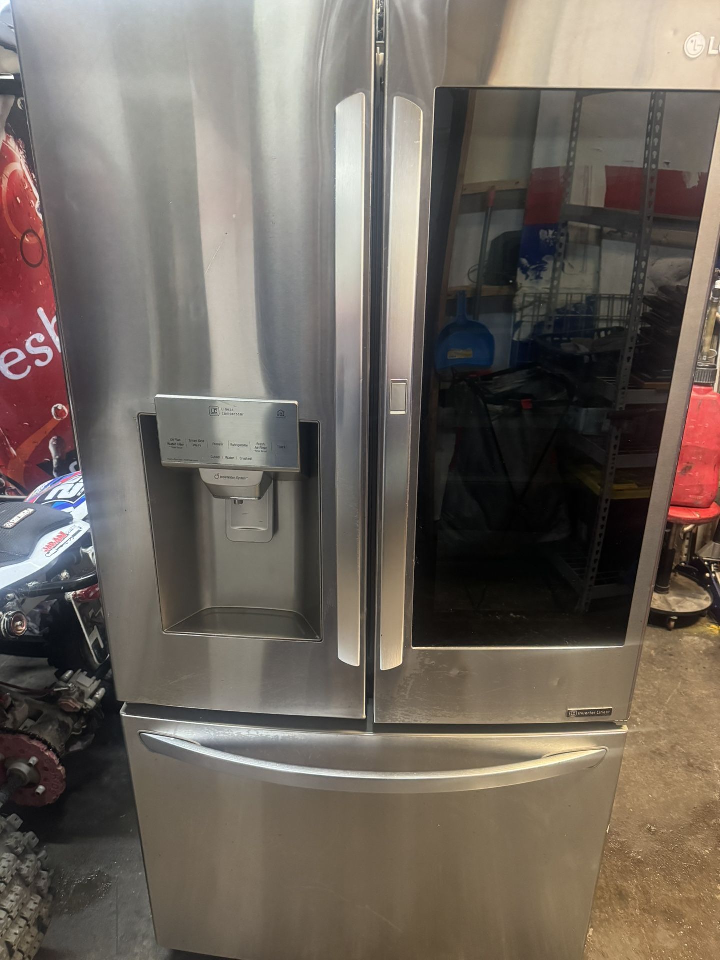 Lg Refrigerator Stainlees Steel