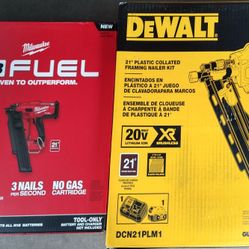 Two New 21GA Framing Nailers