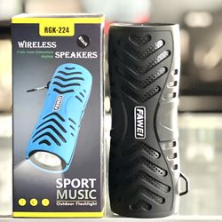 Portable Speaker w/ Flashlight  