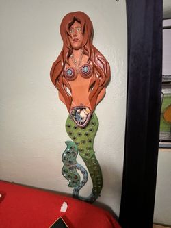 Mermaid 3 D Wall Art