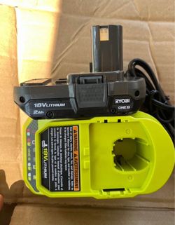 Ryobi battery and charger new