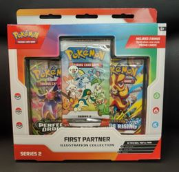 Pokemon TCG First Partner Illustration Collection Series 2 Sealed Box