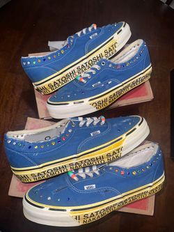Satoshi Nakamoto Vans Round Lucky Charm Navy